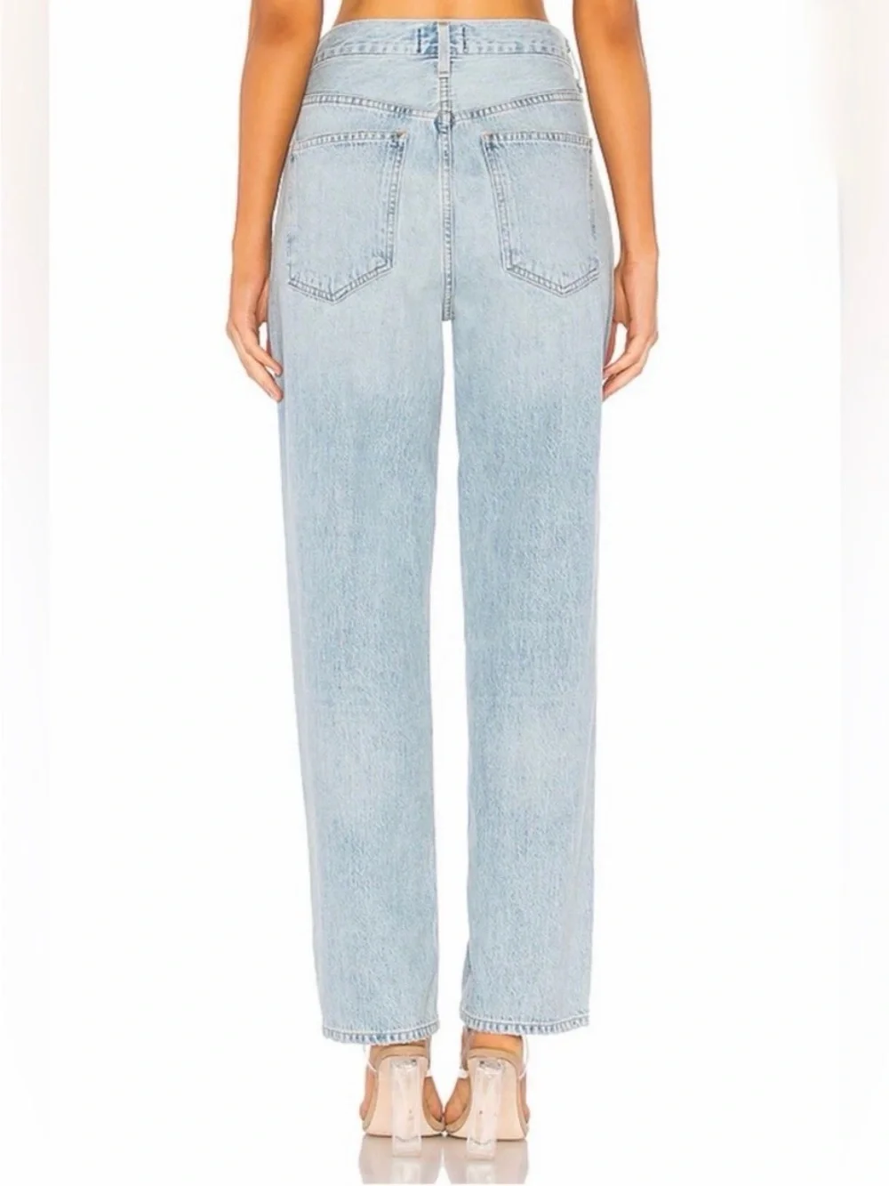 AGOLDE Criss Cross Upsized Jean in Suburbia - Picture 3 of 15